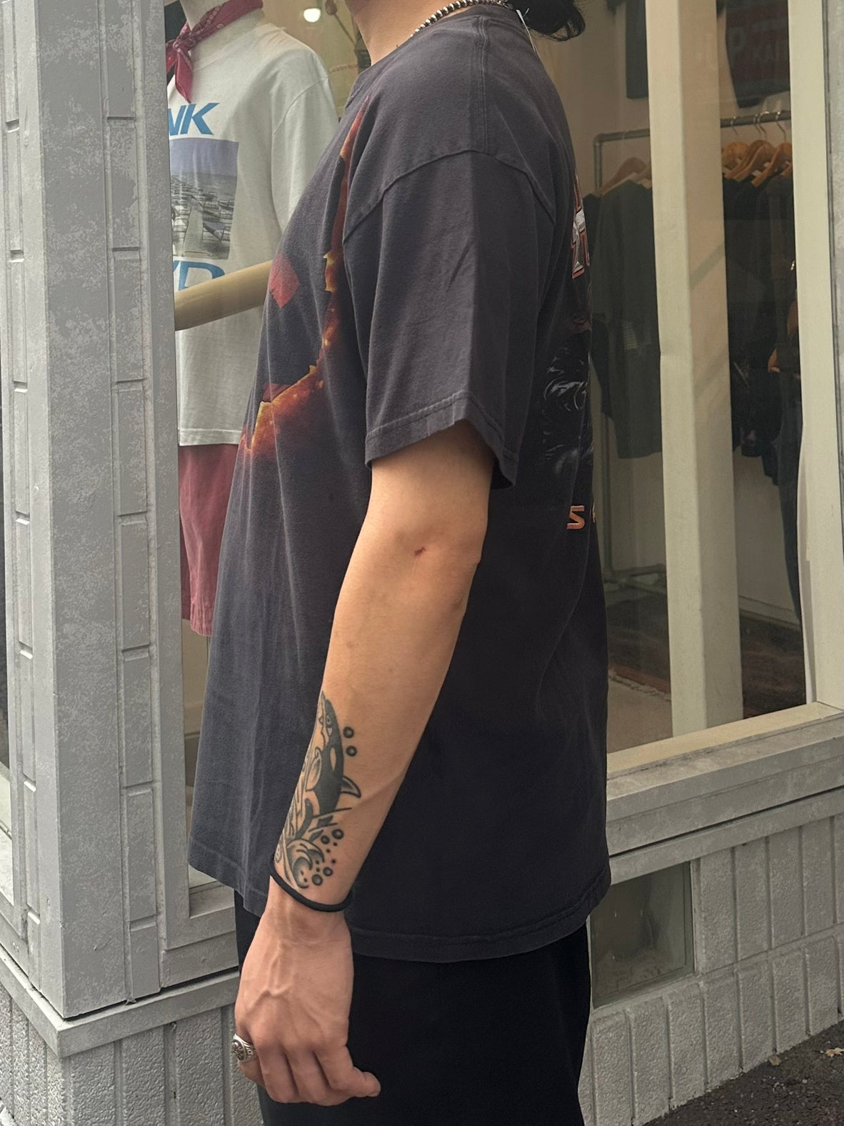 00's HARLEY DAVIDSON「SKULL」ハーレーTシャツ