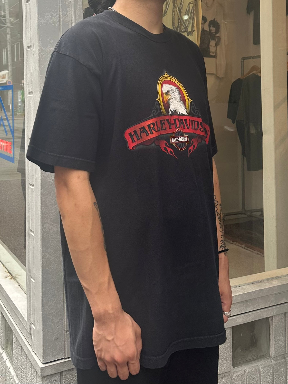 00's HARLEY DAVIDSON「Eagle」ハーレーTシャツ