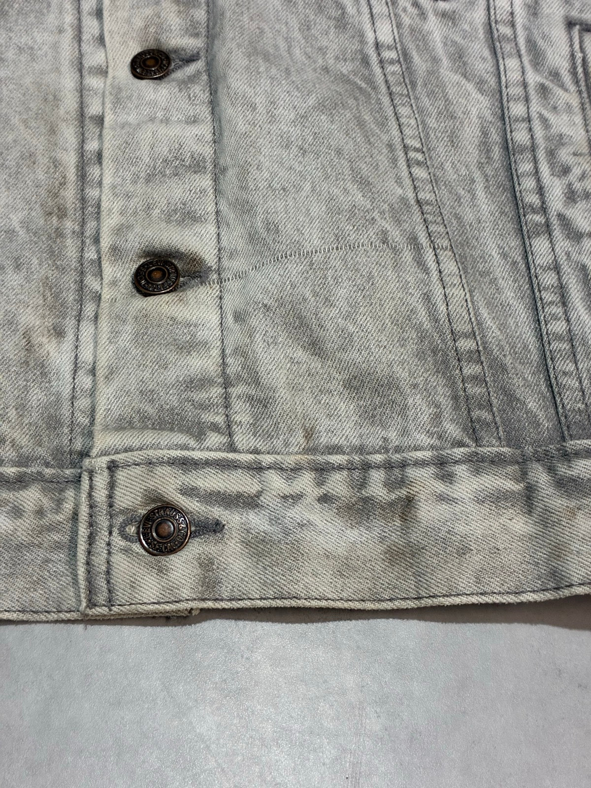 80's~90's Levi's「70507」先染めブラック USA製 デニムジャケット