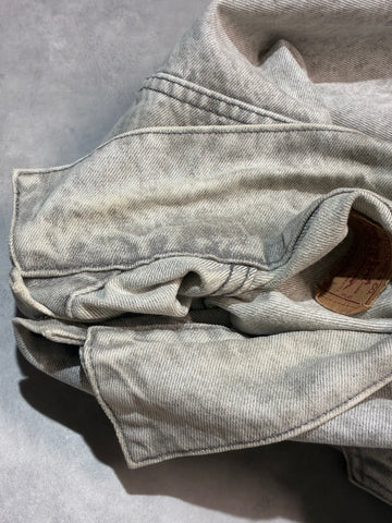 80's~90's Levi's「70507」先染めブラック USA製 デニムジャケット
