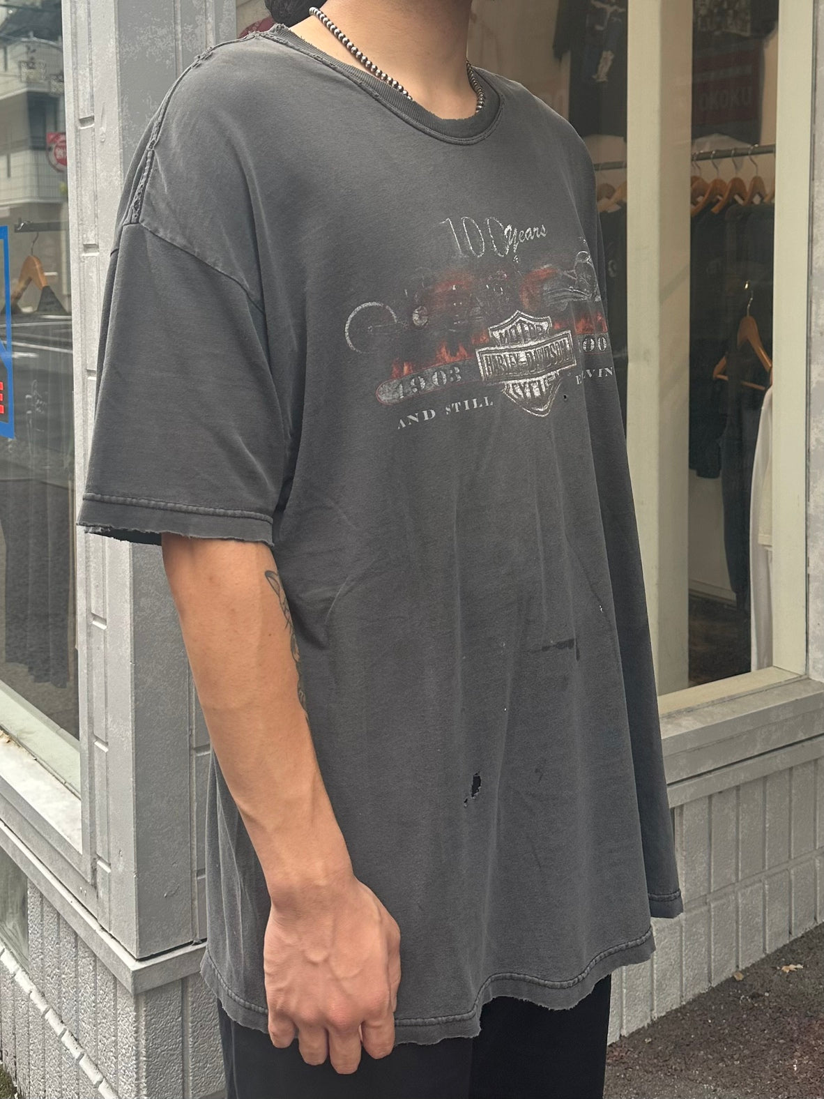00's HARLEY DAVIDSON「100th ANNIVERSARY」ハーレーTシャツ