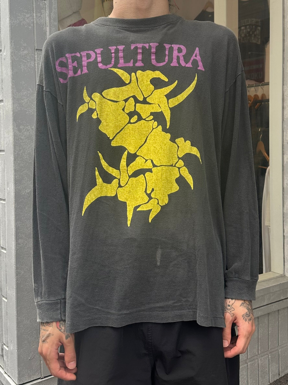 90's SEPULTURA「Chaos AD」バンドロングTシャツ
