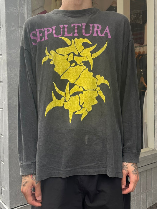 90's SEPULTURA「Chaos AD」バンドロングTシャツ