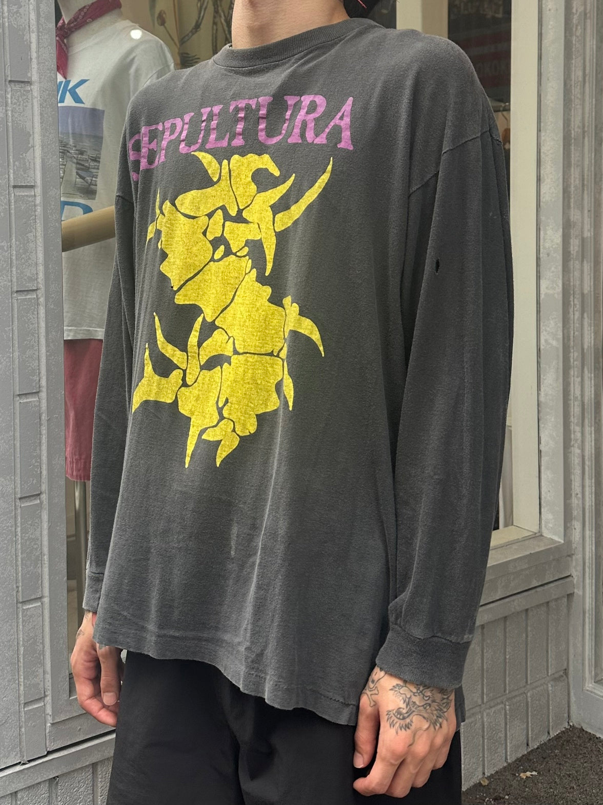 90's SEPULTURA「Chaos AD」バンドロングTシャツ