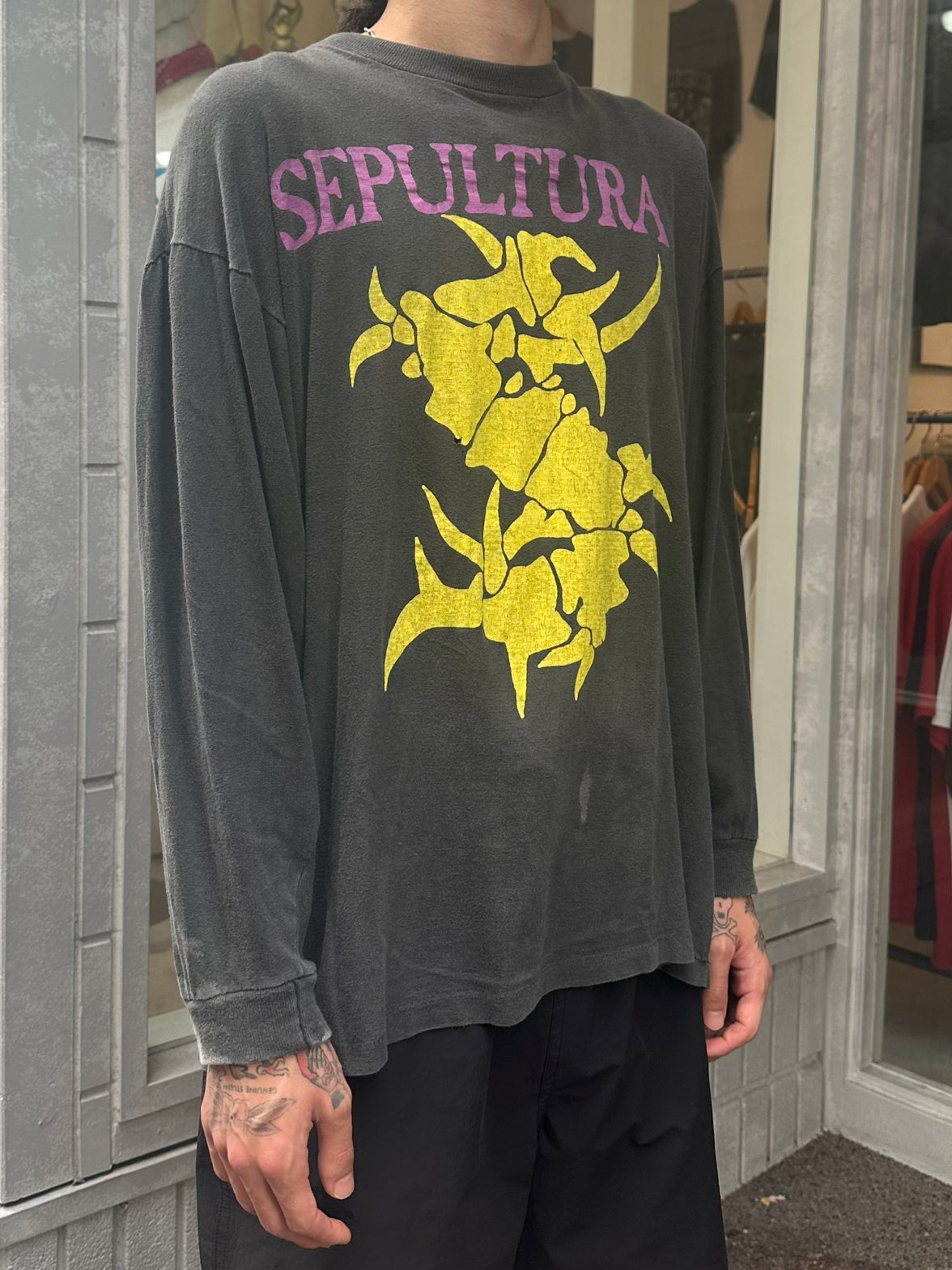 90's SEPULTURA「Chaos AD」バンドロングTシャツ