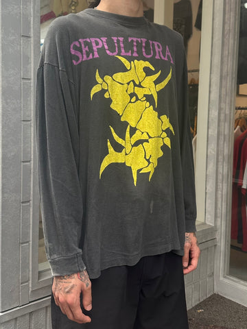 90's SEPULTURA「Chaos AD」バンドロングTシャツ