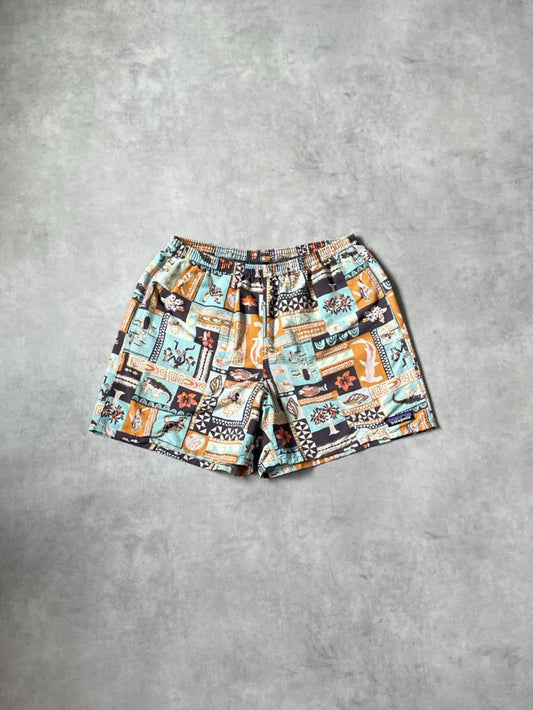 20’s PATAGONIA「Baggies Shorts」総柄 ナイロンショーツ