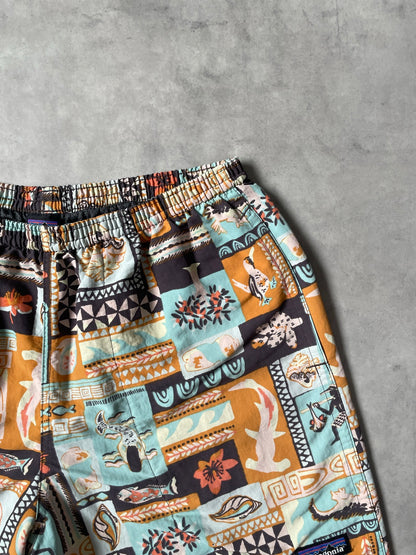 20’s PATAGONIA「Baggies Shorts」総柄 ナイロンショーツ