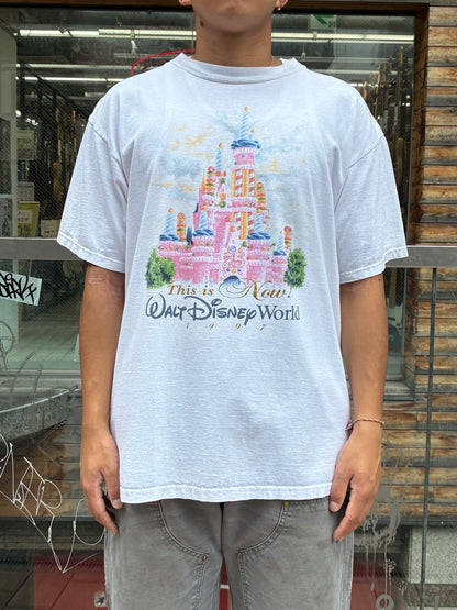90's DISNEY「シンデレラ城」グラフィックTシャツ