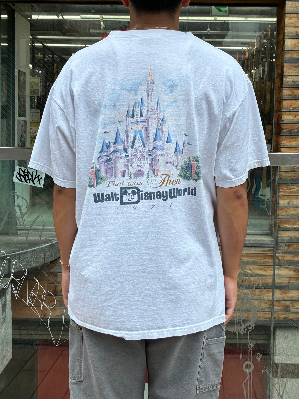 90's DISNEY「シンデレラ城」グラフィックTシャツ