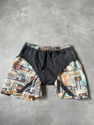20’s PATAGONIA「Baggies Shorts」総柄 ナイロンショーツ