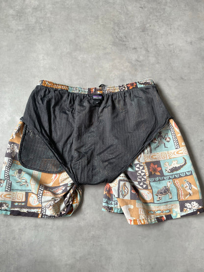20’s PATAGONIA「Baggies Shorts」総柄 ナイロンショーツ