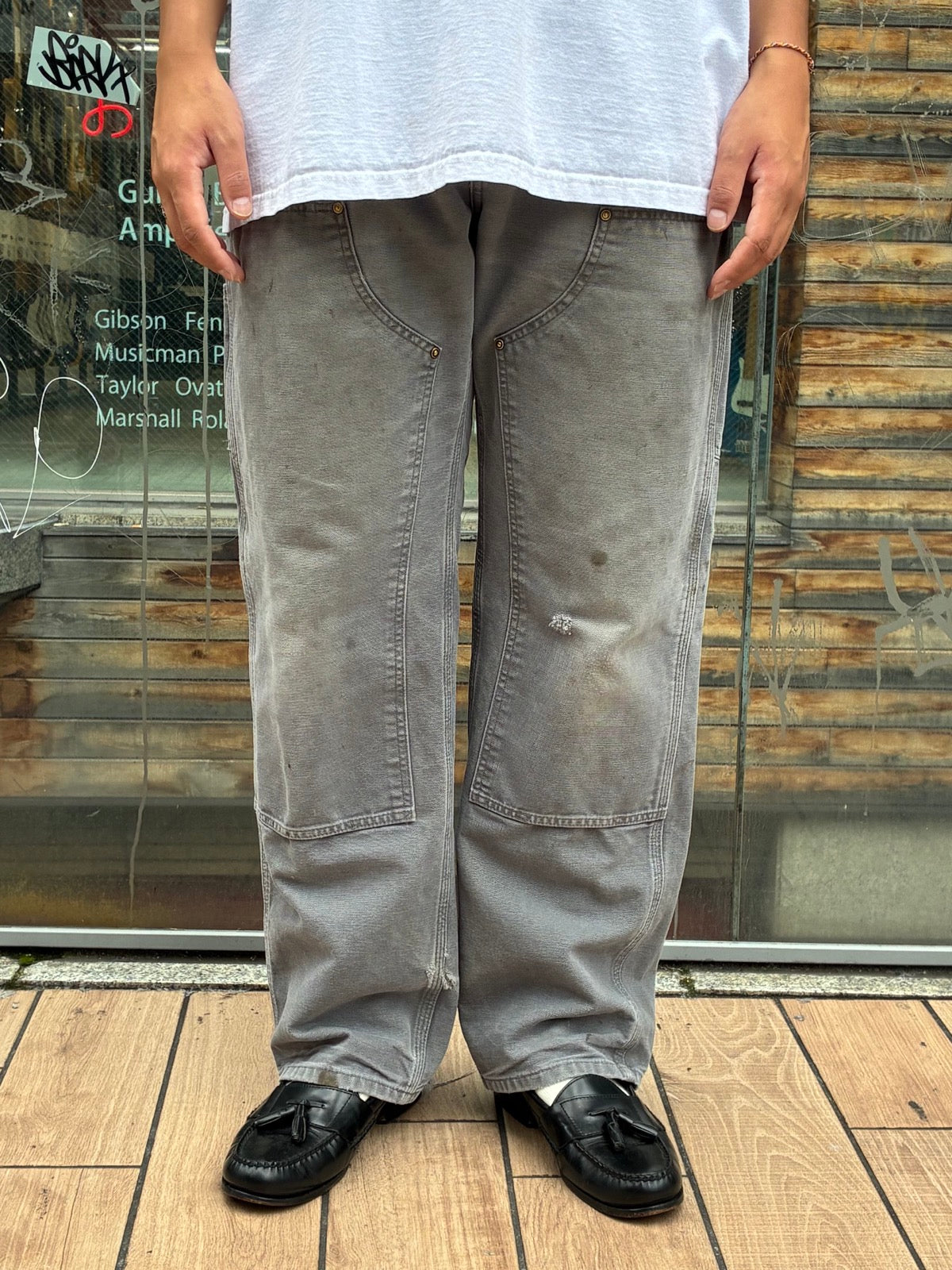 00's Carhartt「DOUBLE NKEE」ダックパンツ