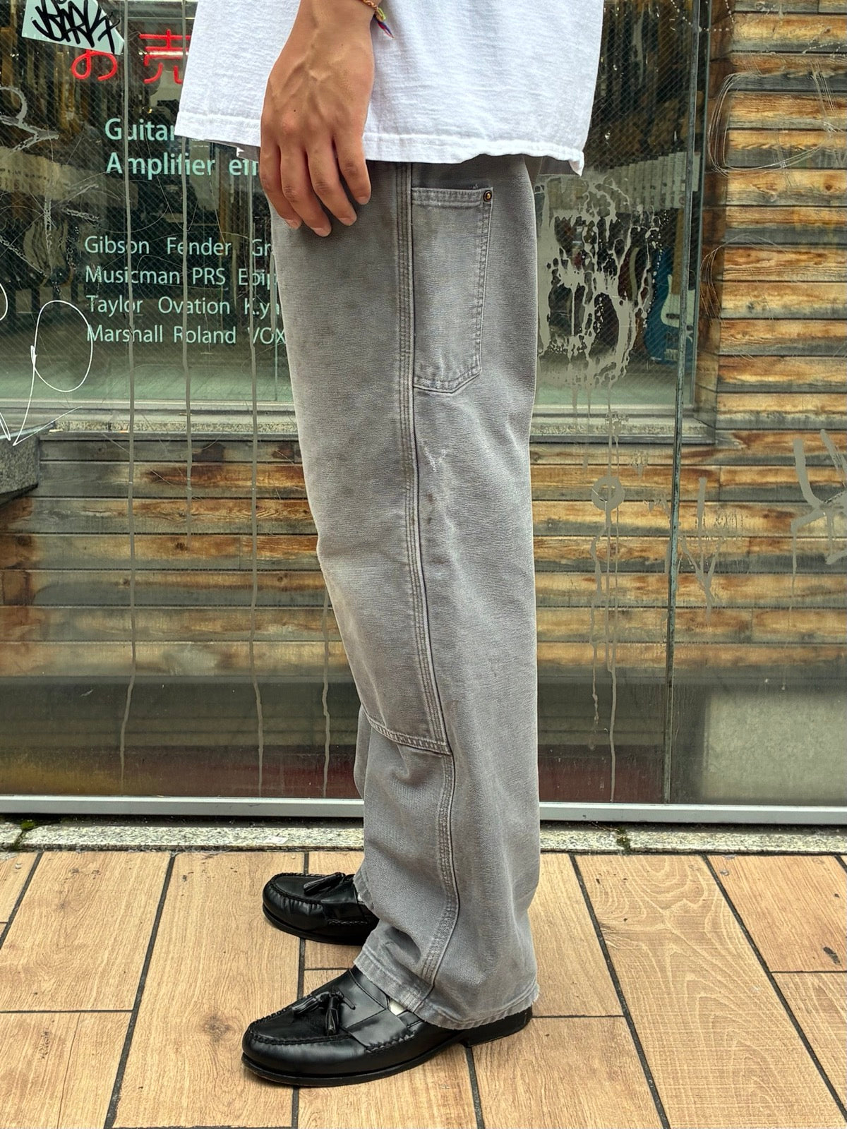 00's Carhartt「DOUBLE NKEE」ダックパンツ