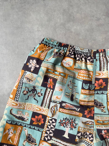 20’s PATAGONIA「Baggies Shorts」総柄 ナイロンショーツ