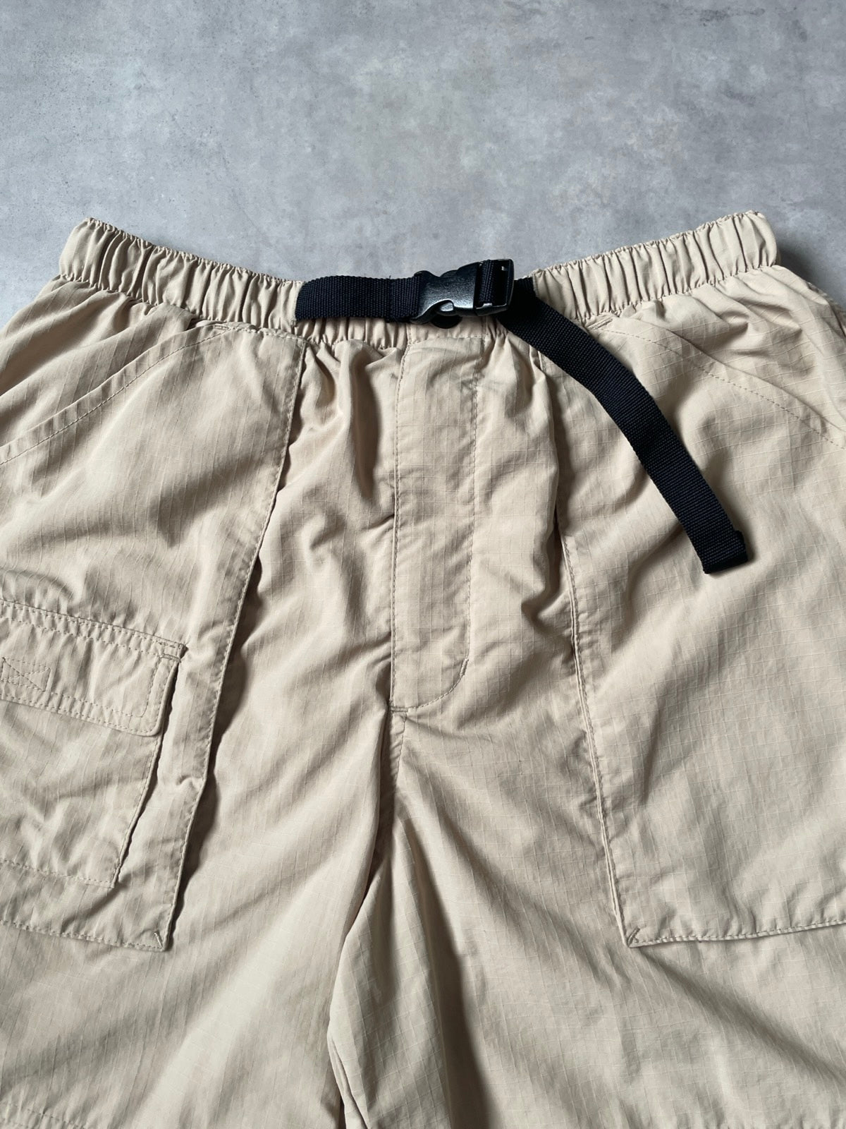 90’s「LANDS’ END」リップストップ ナイロンショーツ
