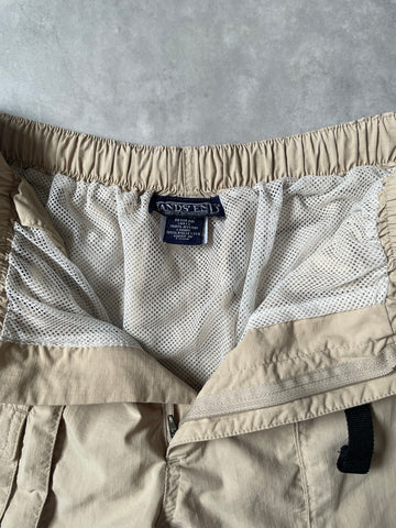 90’s「LANDS’ END」リップストップ ナイロンショーツ
