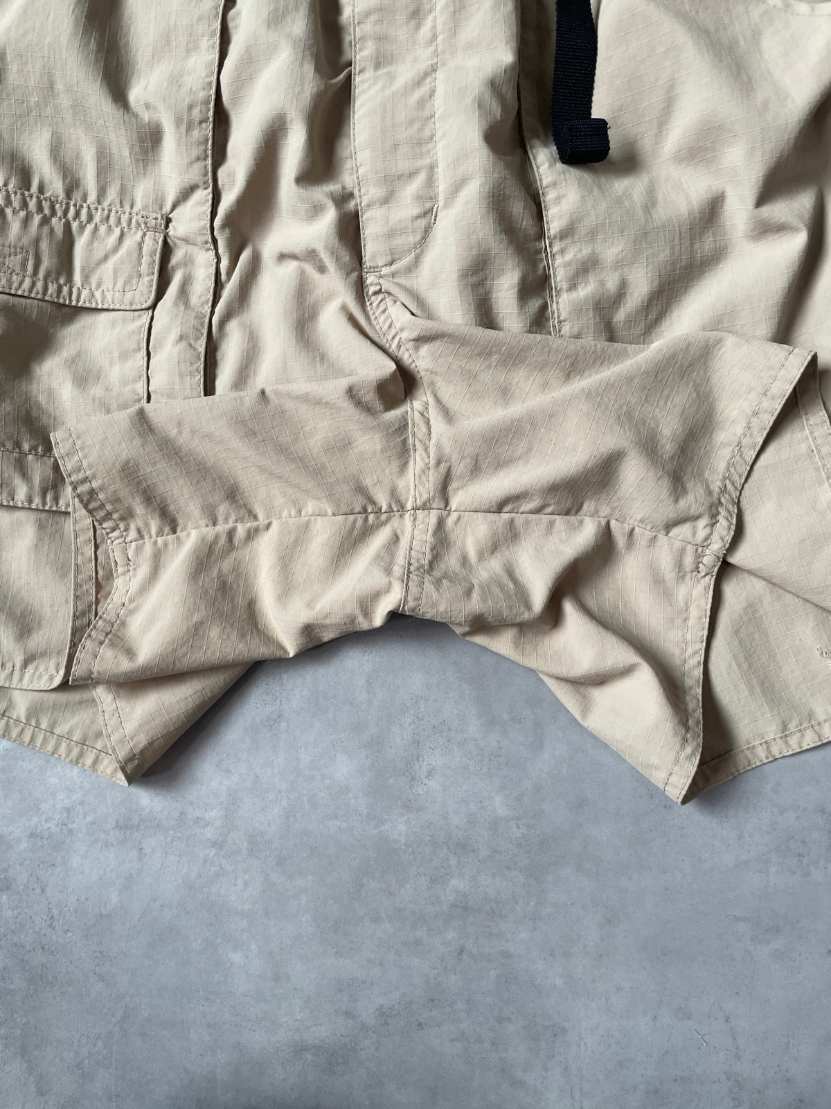 90’s「LANDS’ END」リップストップ ナイロンショーツ