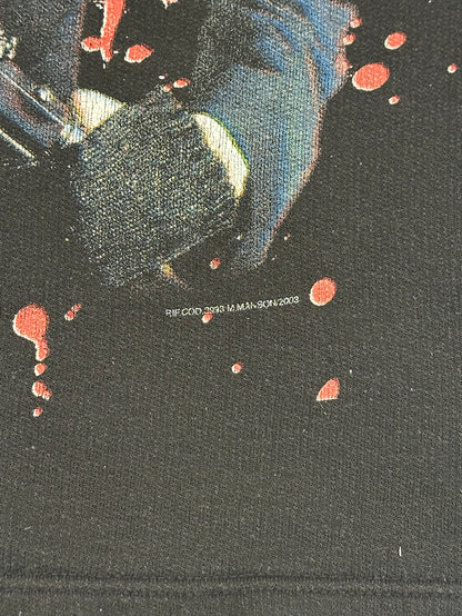00's MARILYN MANSON「With GUN」バンドフーディー