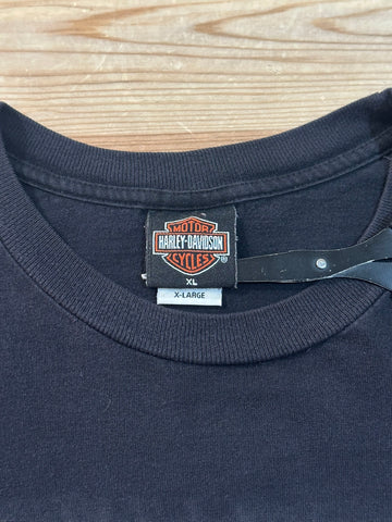 00's HARLEY DAVIDSON「Four motorbikes」ハーレーTシャツ