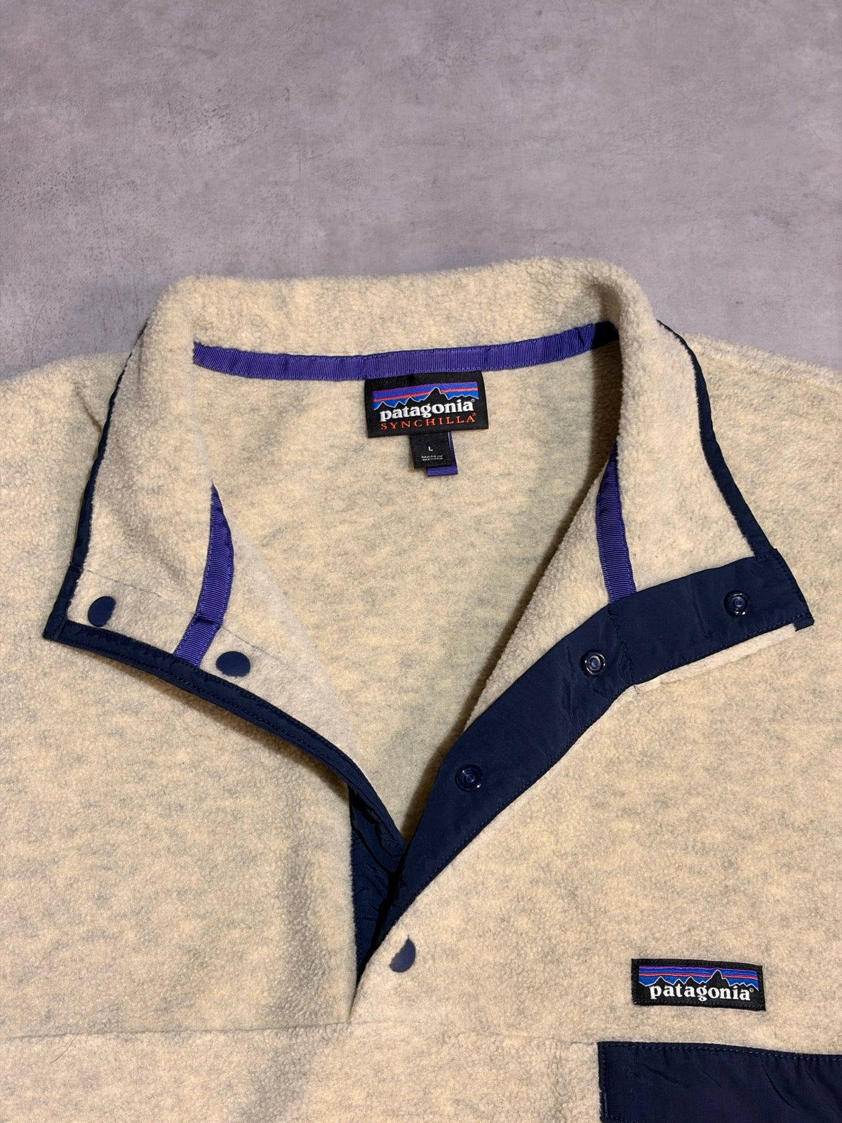10's PATAGONIA「Synchila Snap-T」フリースプルオーバー