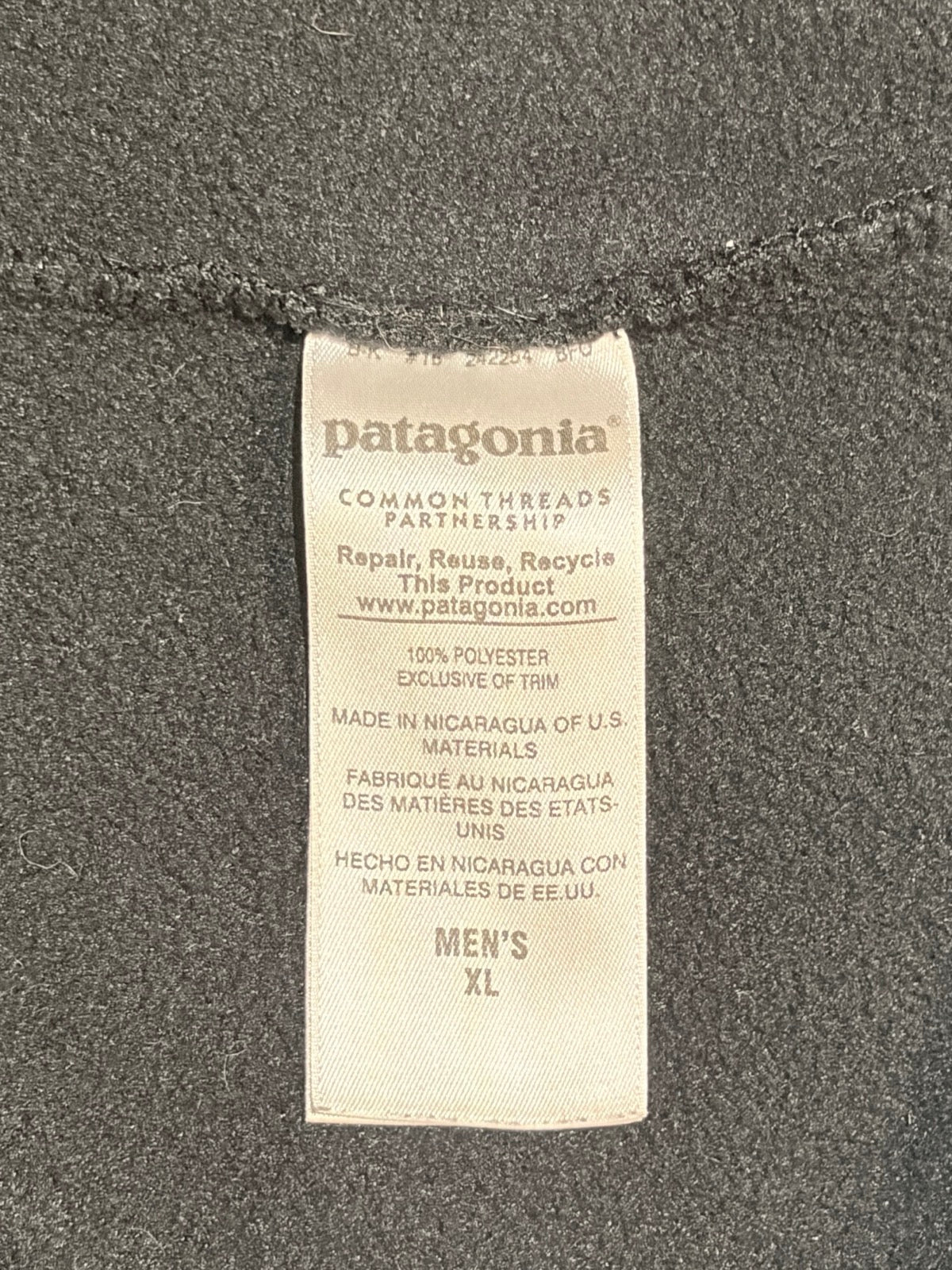 10's PATAGONIA「Synchila Snap-T」フリースプルオーバー