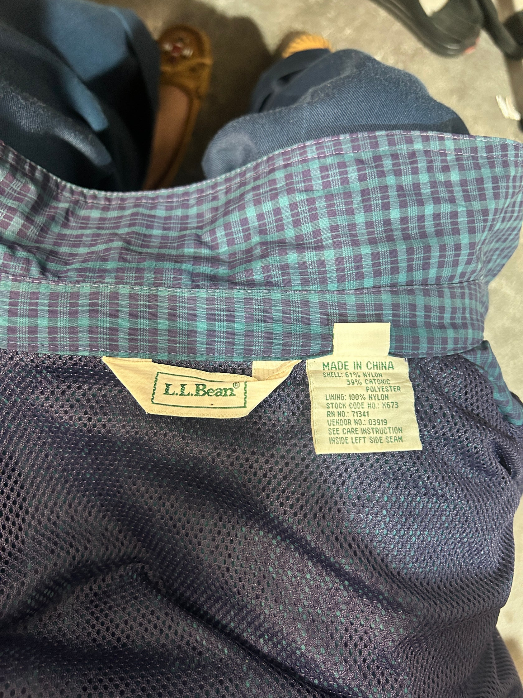 90's~「L.L.Bean」ウィンドブレーカー