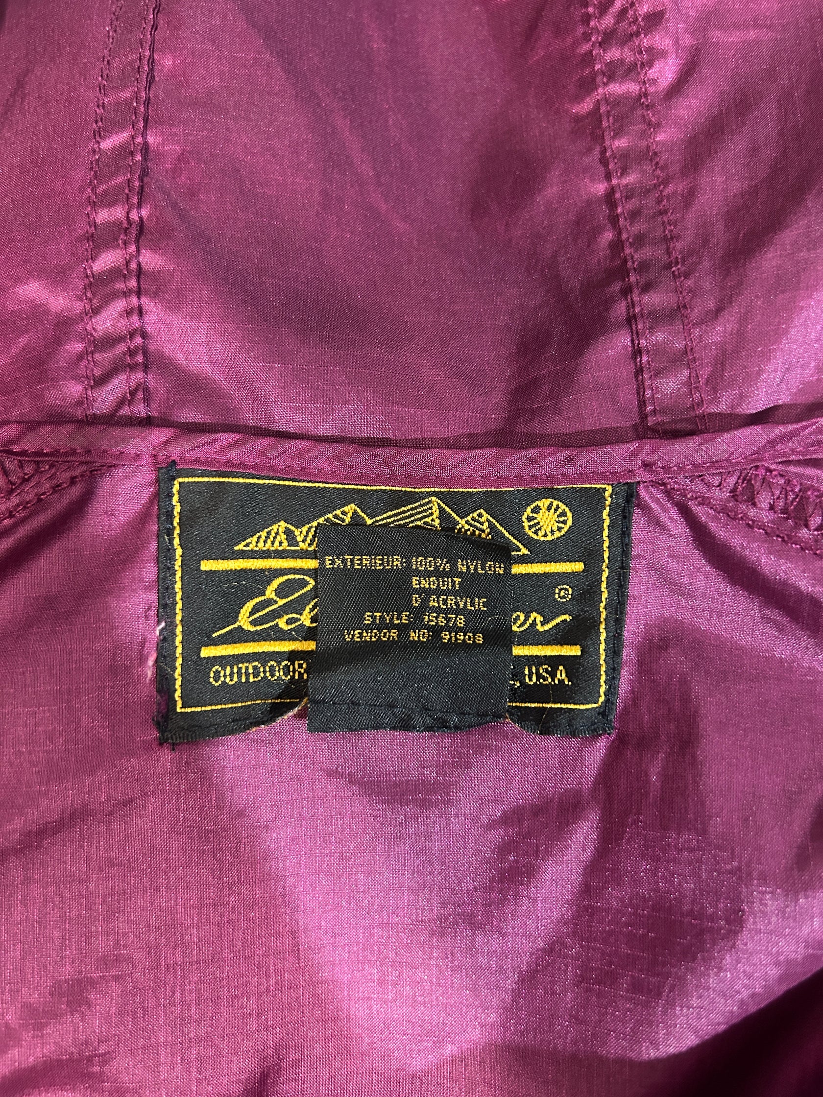 80's~90's「Eddie Bauer」アノラックパーカー