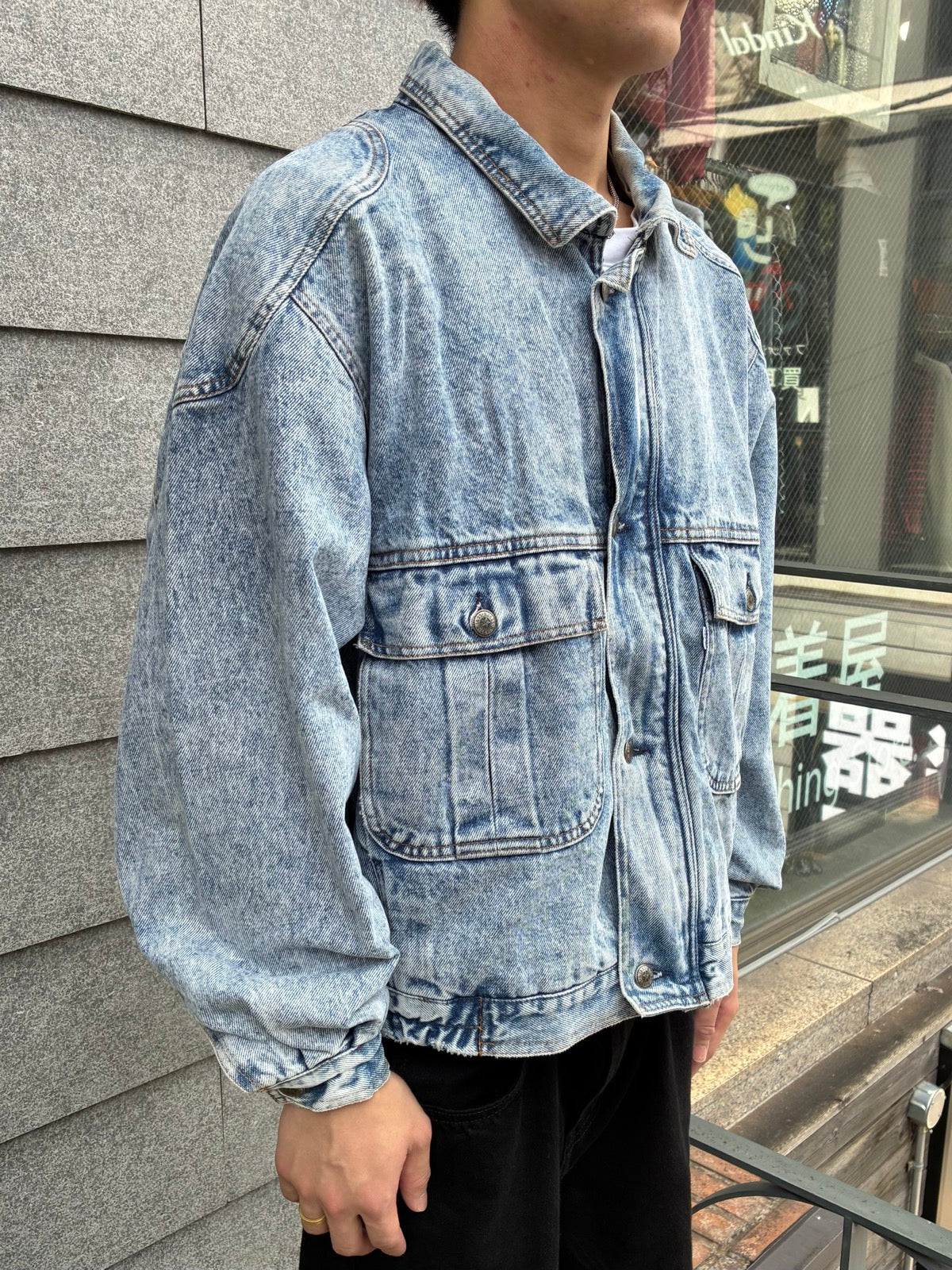 Y’s ビンテージ　ウォッシュデニム ジャケット 80's~90's Levi's「ストーンウォッシュ」デニムジャケット – FUJI