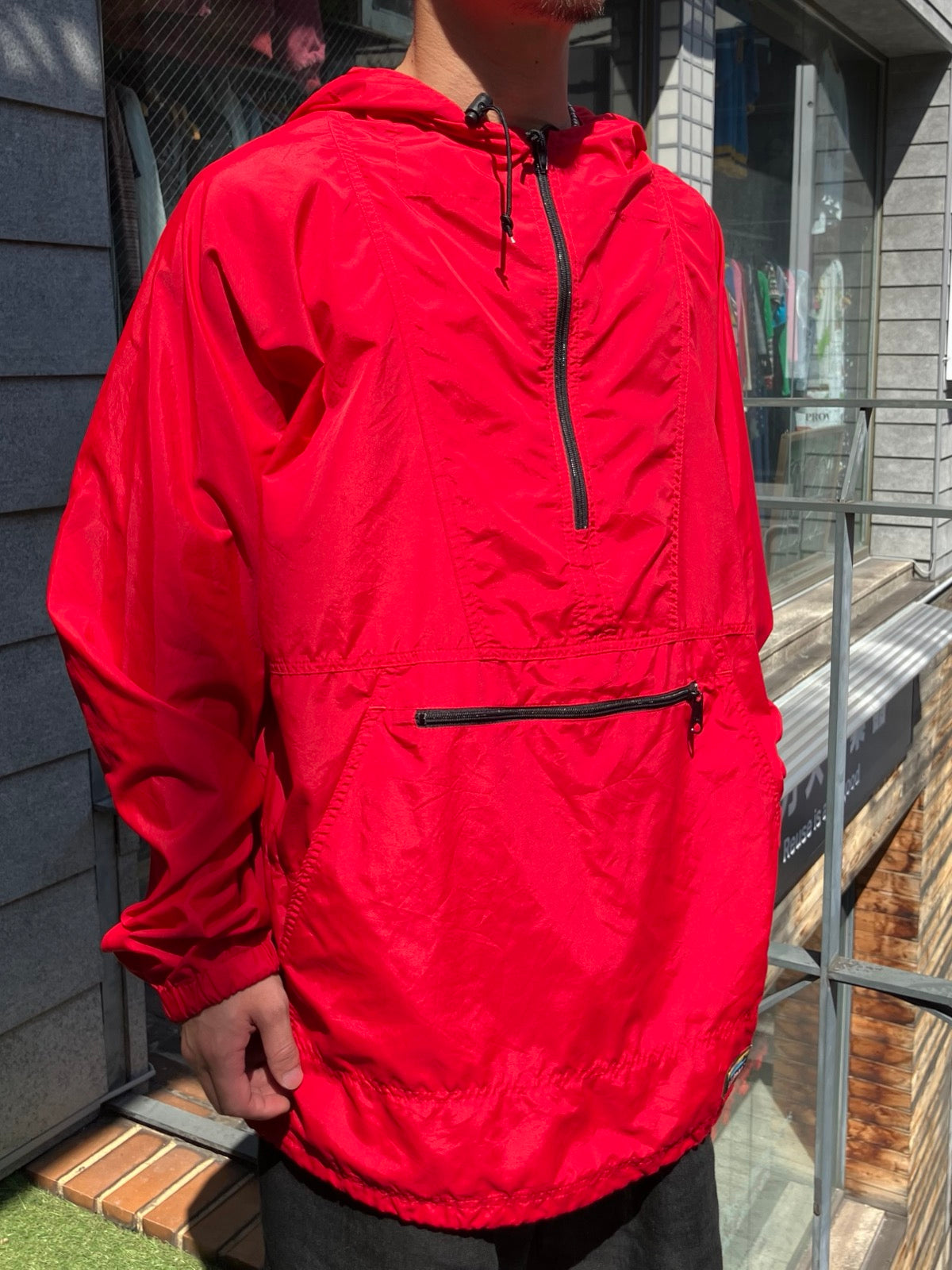90's L.L.Bean「SUPPLEXナイロン」アノラックパーカ