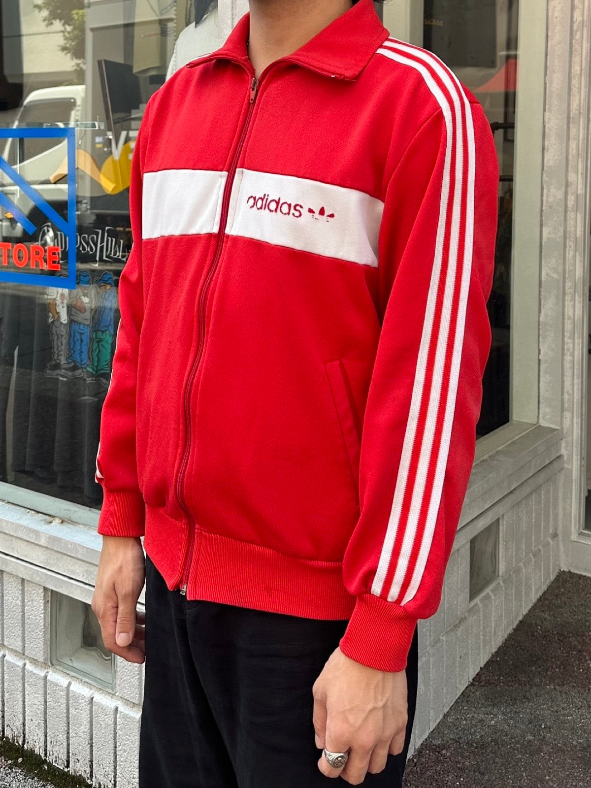80's ADIDAS トラックジャケット