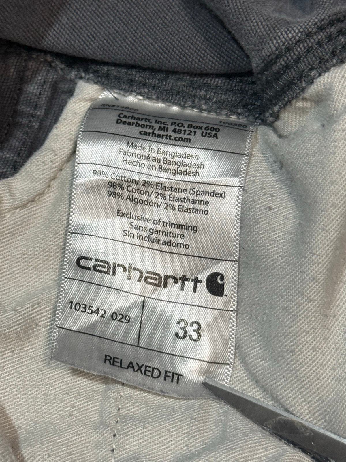 CARHARTT「relaxed fit」ペインターショーツ