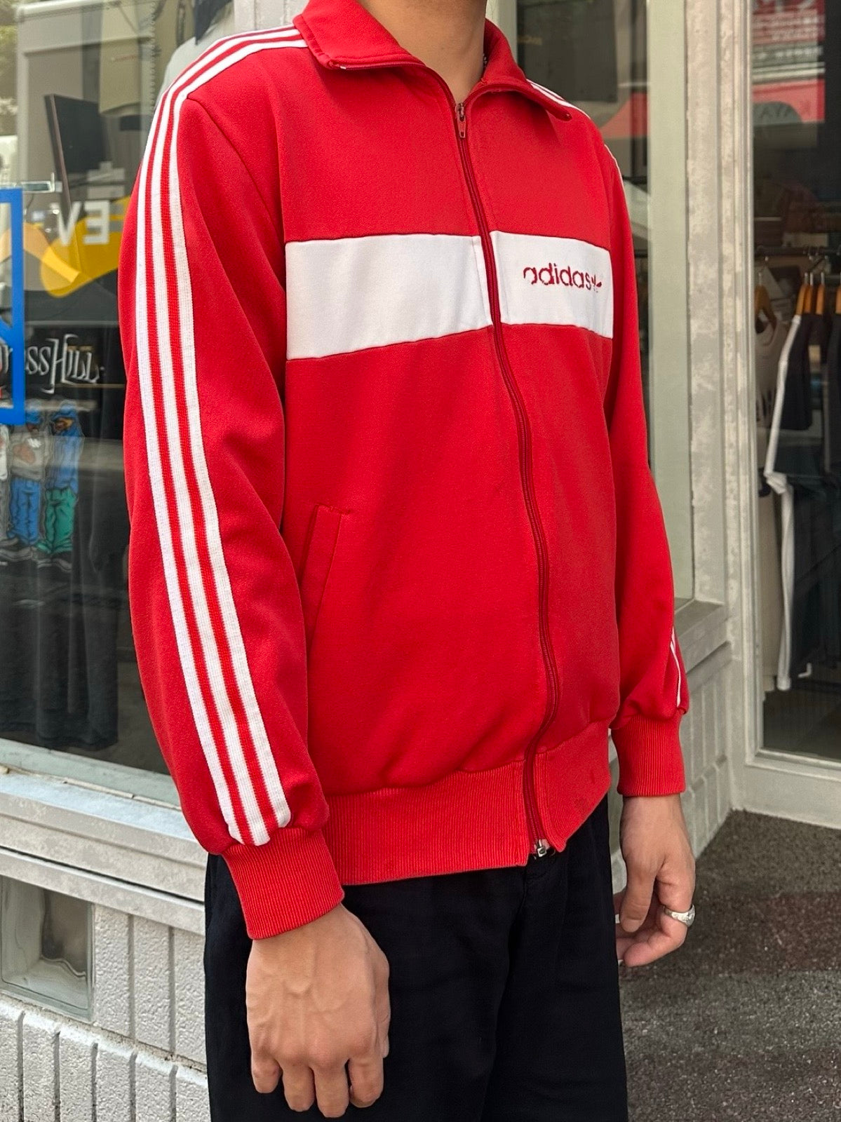 80's ADIDAS トラックジャケット