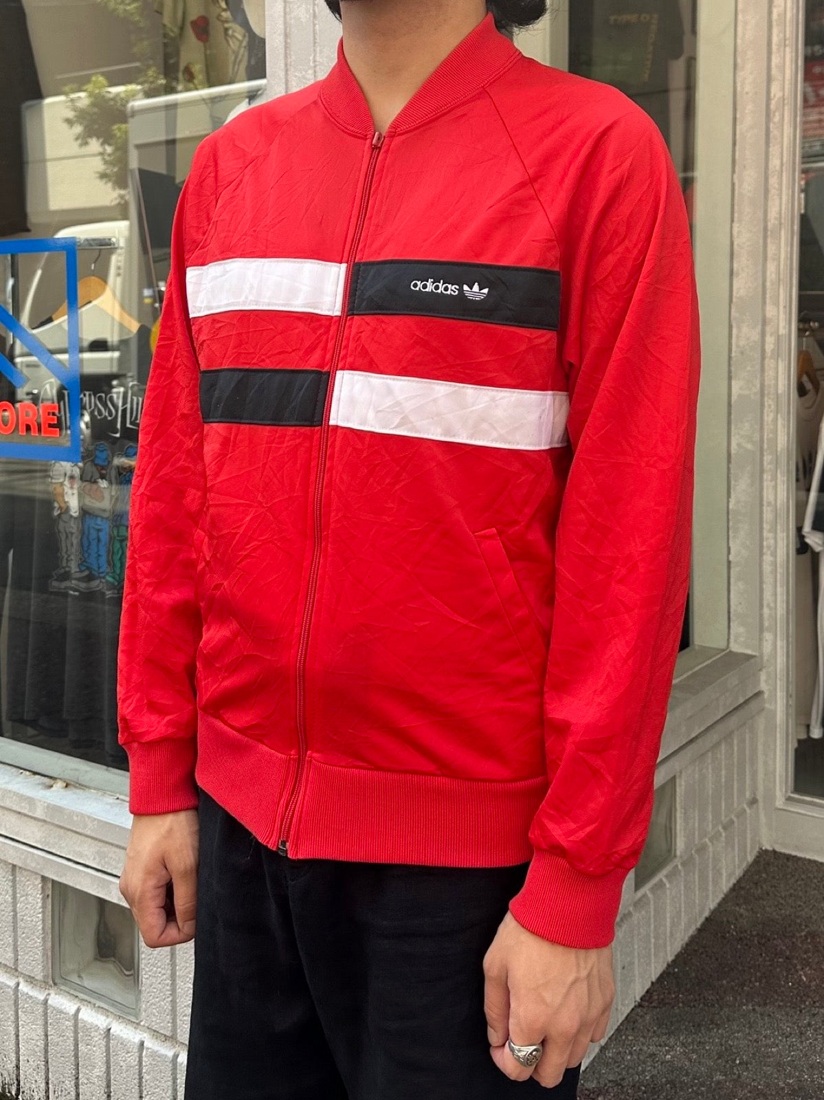 80's ADIDAS トラックジャケット