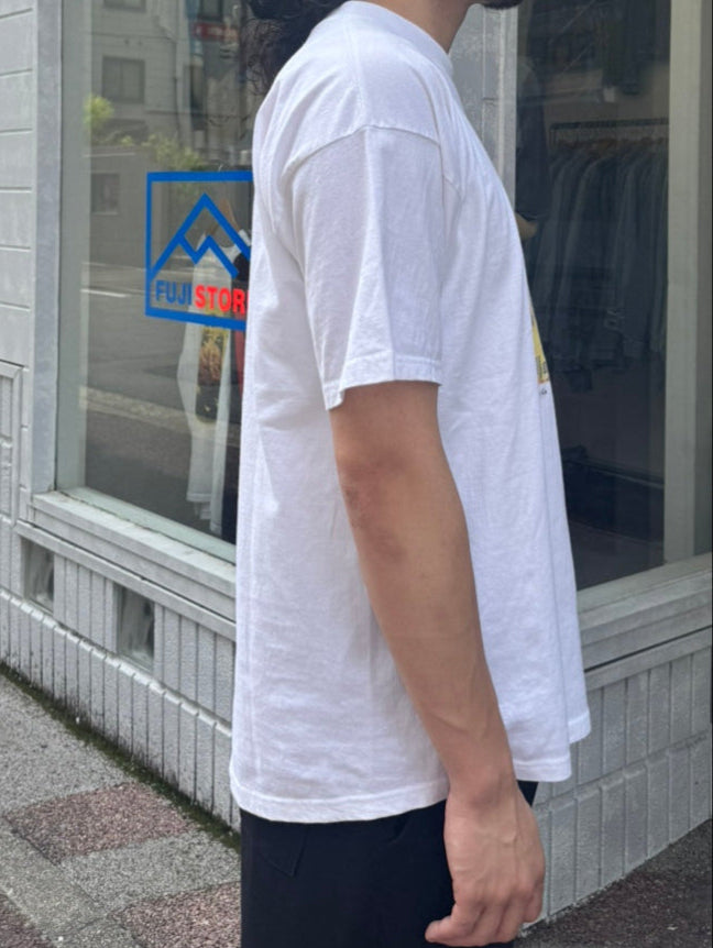 00's GUSTAV KLIMT「Der Kuss」ホワイトTシャツ　