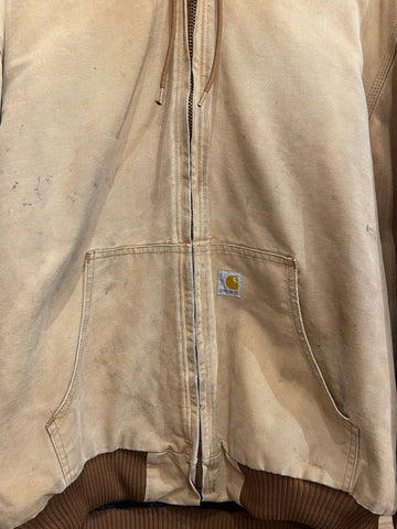 90’s～00’s Carhartt「アクティブジャケット」USA製 サンドベージュ