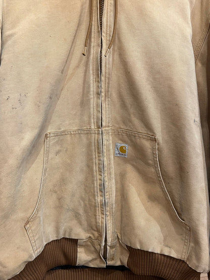 90’s～00’s Carhartt「アクティブジャケット」USA製 サンドベージュ