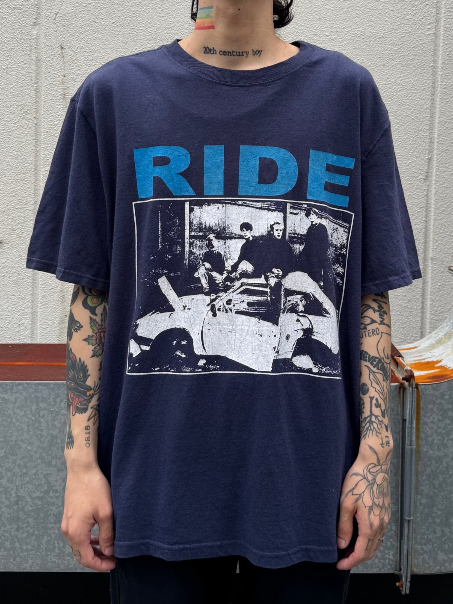 00's  Video ビンテージ バンド Tシャツ 00's RIDE「Members Photo Screen」バンドTシャツ – FUJI STORE(フジ