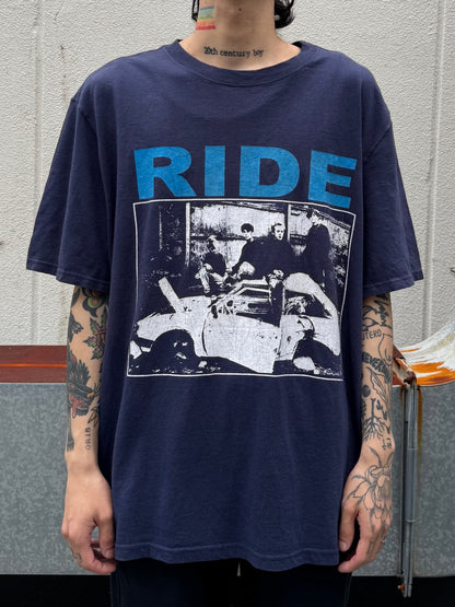 00's RIDE「Members Photo Screen」バンドTシャツ