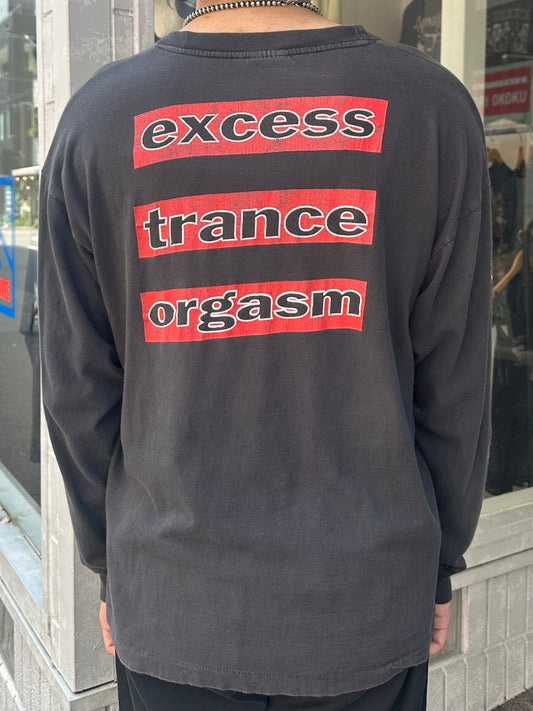 90's TREPONEM PAL「excess,trance,orgasm」バンドTシャツ