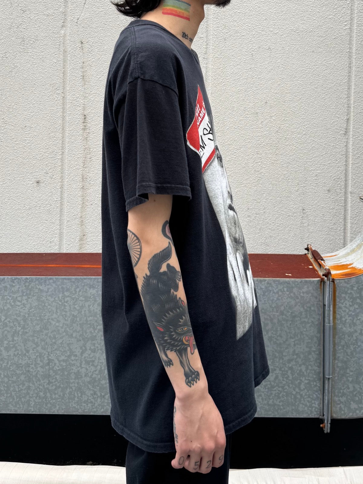 00's EMINEM「Hi！My Name is Slim Shady」ヒップホップTシャツ