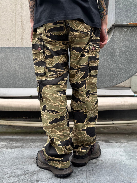 00's GOLD TIGER STRIPE TROUSER「Reissue」カーゴパンツ