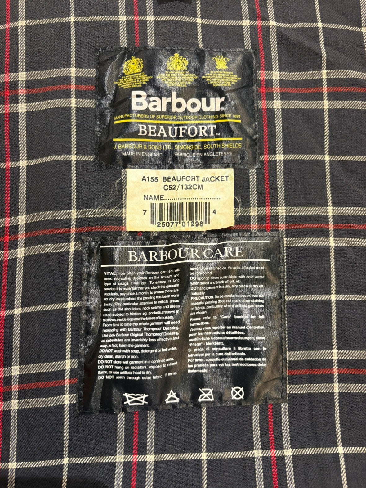 90’s Barbour「BEAUFORT」オイルドジャケット