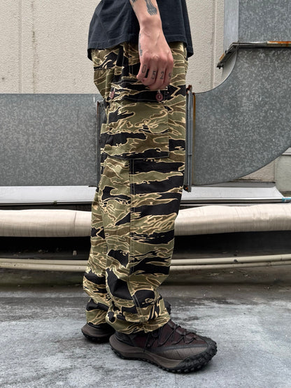 00's GOLD TIGER STRIPE TROUSER「Reissue」カーゴパンツ