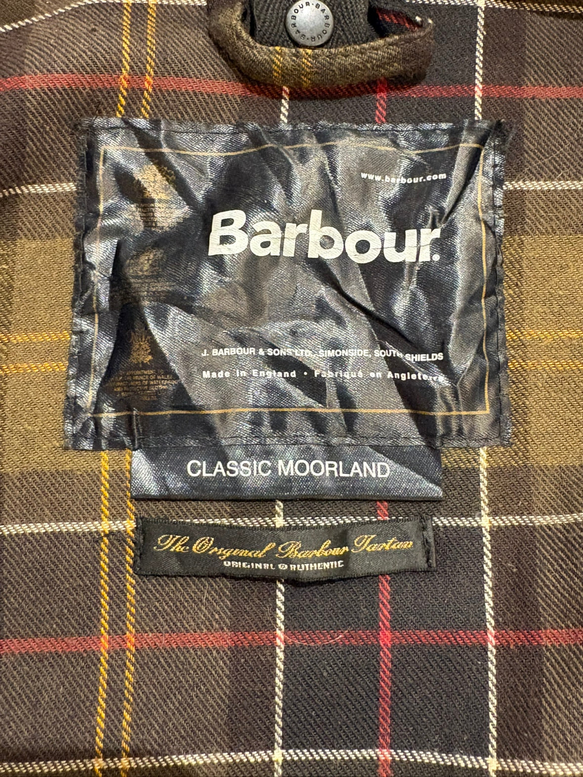 00’s Barbour「CLASSIC MOORLAND」オイルドジャケット