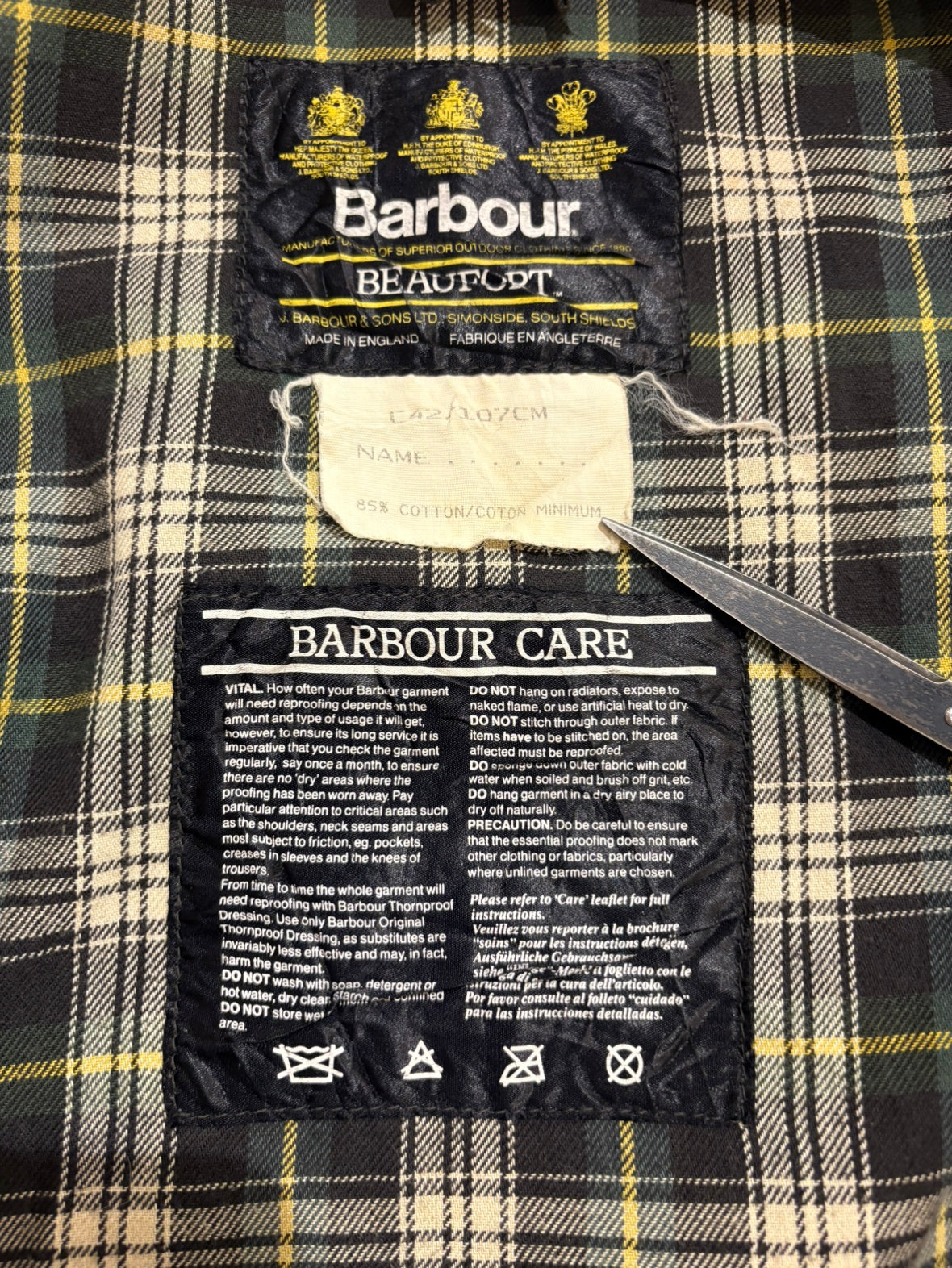 90’s Barbour「BEAUFORT」オイルドジャケット