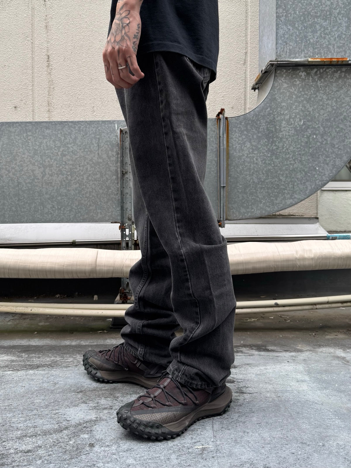 90's LEVI'S 「505」USA製 ブラックデニムパンツ