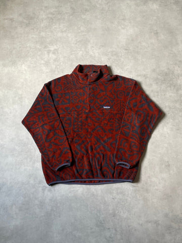90's PATAGONIA「Synchila Snap-T」フリースプルオーバー　