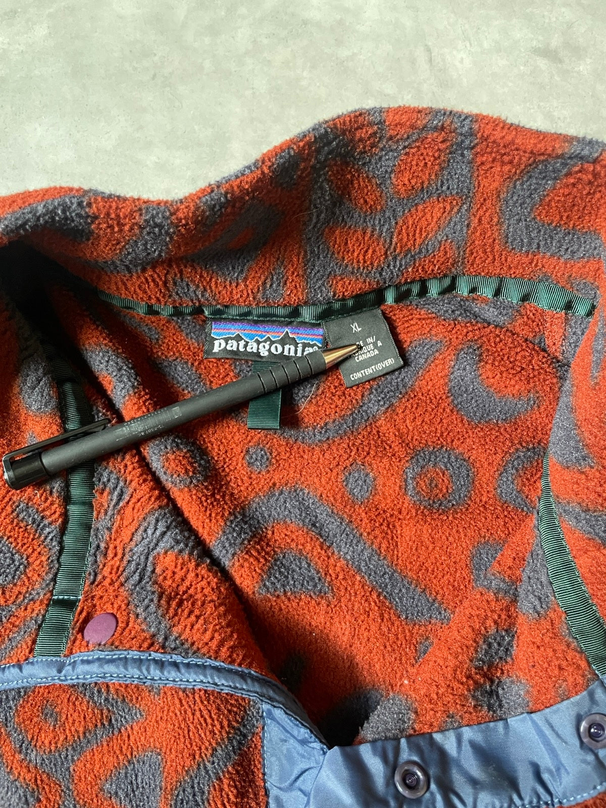 90's PATAGONIA「Synchila Snap-T」フリースプルオーバー　