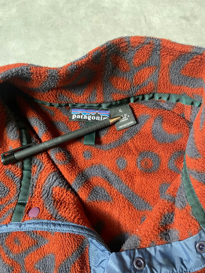 90's PATAGONIA「Synchila Snap-T」フリースプルオーバー　